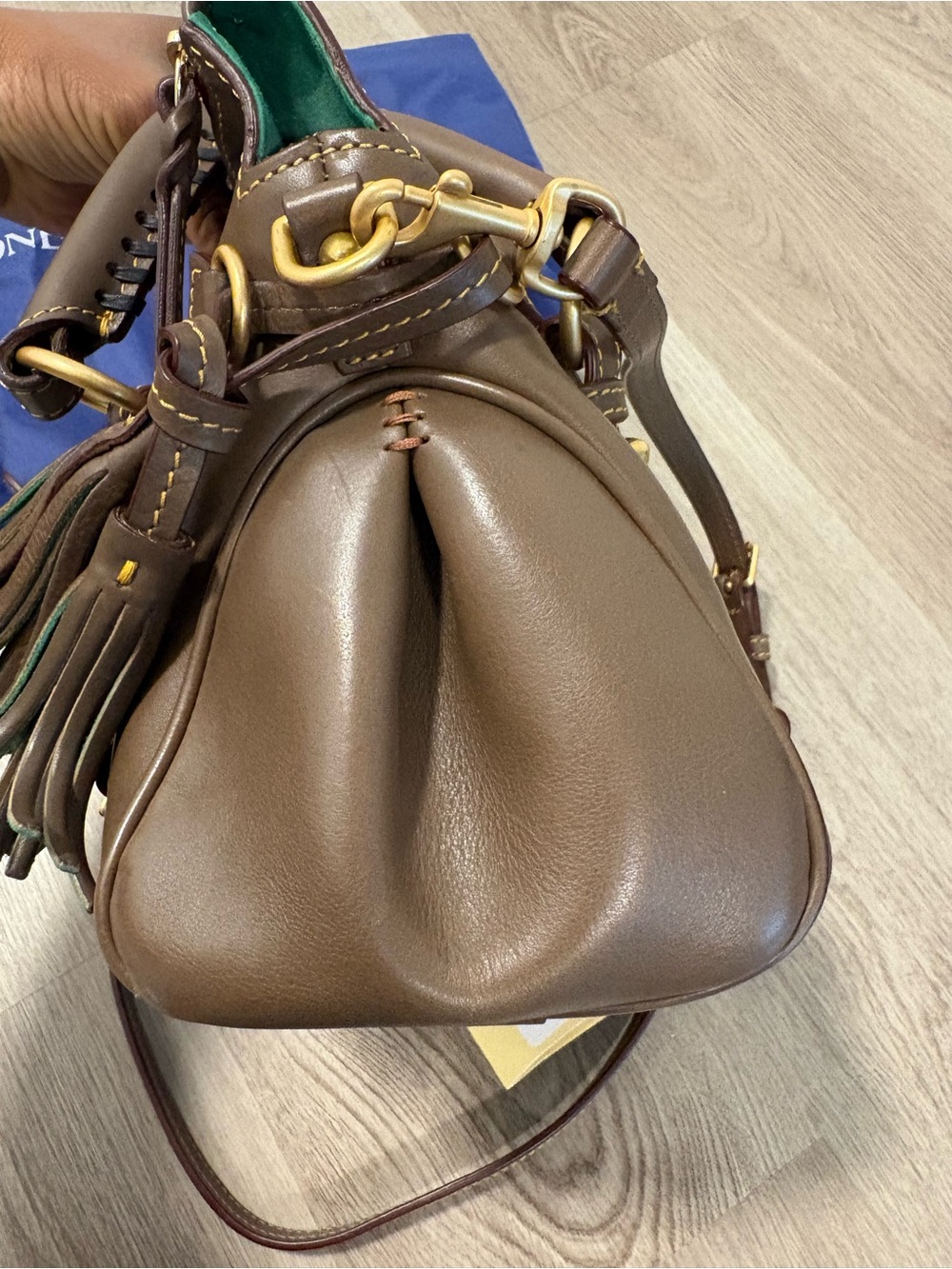 Dooney & Bourke micro satchel Florentine - Picture 3 of 11